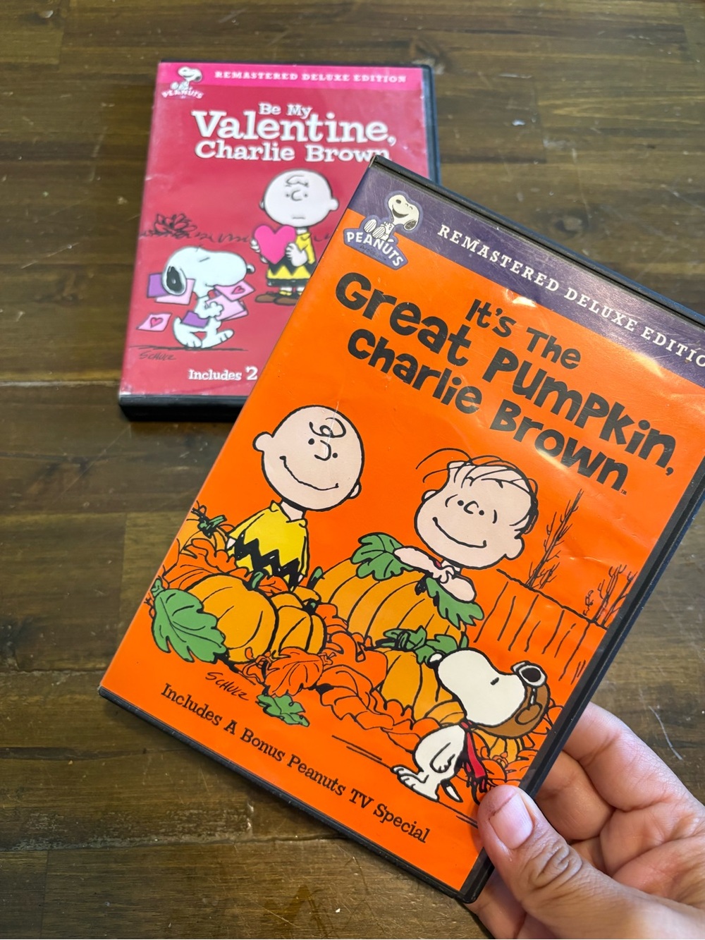 Peanuts Its the Great Pumpkin Charlie Brown DVD Set Bundle Valentines 2008 Y2K